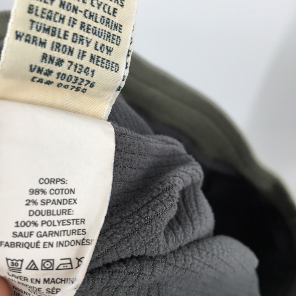 LL Bean Women's Stretch Ripstop‎ Pants Slim-Leg fleece lined trail gorpcore XS - Picture 14 of 14